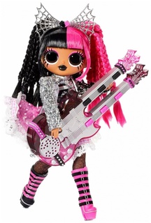 Кукла LOL Surprise! OMG Remix Rock Metal Chick and Electric Guitar с электрогитарой
