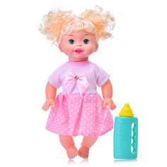 Кукла JK026-51 "Розали" с бутылочкой, в пакете Oubaoloon