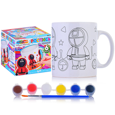 Кружка для росписи Multi Art MUG-IK 6 цв. "Игра на выбывание"