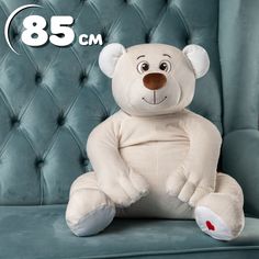 Мягкая игрушка Kult of toys Медведь Лари 85 см бежевый