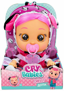 Кукла IMC Toys Дотти Cry Babies Dressy Плачущий младенец 40884