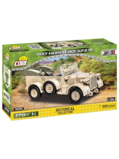 Конструктор Cobi Small Army World War II 2256 Военный Внедорожник Хорх 901