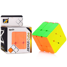 Головоломка 687 "Куб, сторона с одним цветом" в коробке Oubaoloon