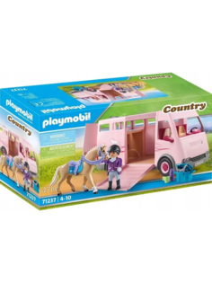 Конструктор Playmobil Country 71237 Автомобиль для перевозки лошадей
