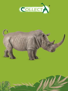 Фигурка Collecta животного Носорог белый