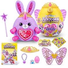 Игровой набор Zuru Rainbocorns Fairycorn Princess, золотая корона и розовые крылья