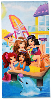 Полотенце детское LEGO Best Friends Beach 70*140 см