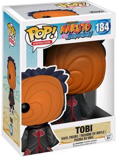 Фигурка POP! аниме ниндзя Наруто Тоби Tobi №184 11 см Funko