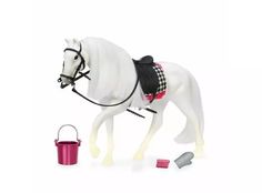 Лошадь для куклы Lori породы Камарилло с аксессуарами L38000