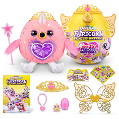 Игровой набор Zuru Rainbocorns Fairycorn Princess, золотые корона и крылья