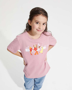 Футболка детская Бременские музыканты Принцесса, Трубадур и Король СБЕР