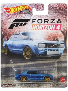 Машинка Hot Wheels легковая машина DMC55/GRL69 4 NISSAN SKYLINE GRL69