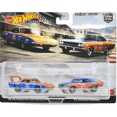 Машинка Hot Wheels HBL96-HCY76 металлическая 70 Plymouth Superbird & 70 Road