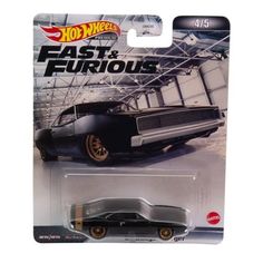 Машинка Hot Wheels DMC55-HCP17 металлическая 68 Dodge Charger