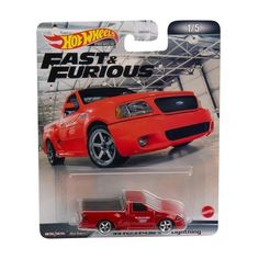 Машинка Hot Wheels пикап DMC55-HCP15 металлическая 99 Ford F-150 SVT Lightning