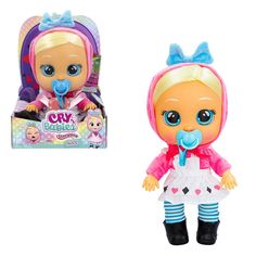 Кукла IMC Toys Cry Babies Плачущий младенец Storyland ALICE 81956