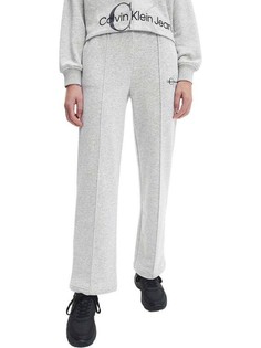 Брюки детские Calvin Klein Seaming Straight Sweatpants серый 134
