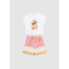 Костюм повседневный Mayoral 6244, оранжевый, 128