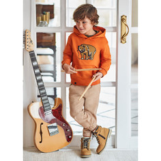 Брюки детские Mayoral 4520, коричневый, 116