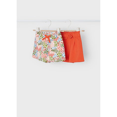 Шорты детские 2 шт Mayoral 3210, оранжевый, 110