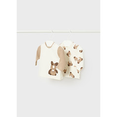 Лонгслив детский 2 шт Mayoral 2001, бежевый, 80