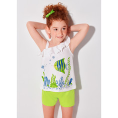 Костюм повседневный Mayoral 3218, зеленый, 116