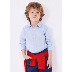 Рубашка детская Mayoral 146, голубой, 110
