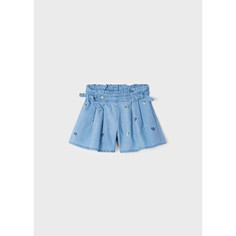 Юбка-шорты детская Mayoral 3908, голубой, 110