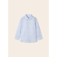Рубашка детская Mayoral 3170, голубой, 110