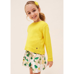 Джемпер детский Mayoral 3344, желтый, 116