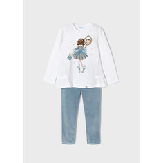 Костюм повседневный Mayoral 4785, голубой, 116