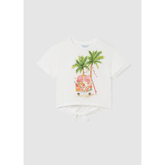 Блузка детская Mayoral 6057, розовый, 128