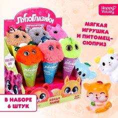 Мягкая игрушка «Лупоглазики: Кэнди-плюш», с питомцем, МИКС(6 шт.) Happy Valley