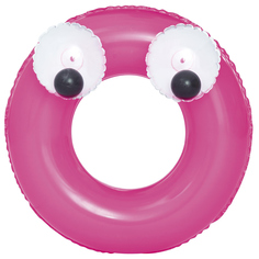 Круг надувной Глазастики, 61см, от 3-6 лет, цвет Bestway