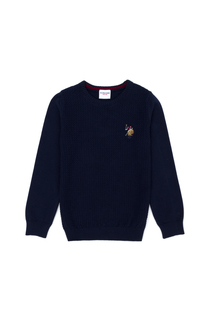 Джемпер детский US Polo Assn G083SZ0TK0TCDUNIBKIDS-BSK23_VR033, темно-синий, 140