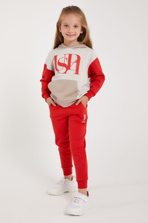 Костюм повседневный US Polo Assn G084SZ0HF0US1220, красный, 134