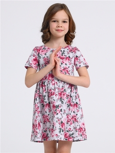 Платье детское Апрель 1ДПК3999001н, серый, 140