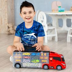 Игрушечные машинки Givito Мой город , (51,5 см, машинки, 10 дорожных знаков) G205-018