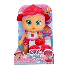 Игровой набор Cry Babies Кукла Край Бебис Элла FUNN SUN плачущая 41028