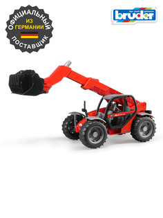 Погрузчик колёсный Bruder Manitou mlt 633 с телескопическим ковшом