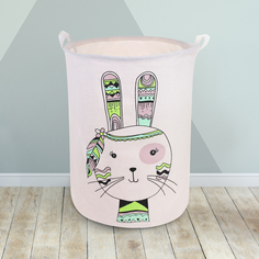 Корзина для хранения игрушек Наша Игрушка Зайка, 803534