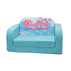 Мягкий детский раскладной диван Тусик Розовая пантера