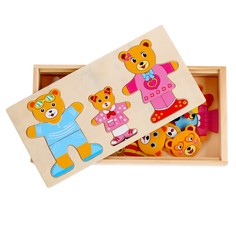 Игрушка развивающая "Переодень мишку" 3,5x26,5x13,5 см Sima Land