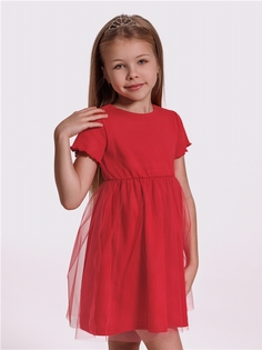 Платье детское Апрель 350дев023сД1Р, красный91, 104