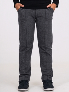 Брюки детские Апрель 1ПББ837258н, гусиная лапка мелкая серый, 128