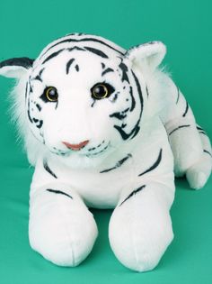 Мягкая игрушка АКИМБО КИТ Белый Тигр 45 см Мэри Море