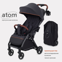 Коляска детская MOWBaby Aтом MB200 Graphite, 6м+