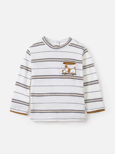 Лонгслив Chicco для мальчиков, белый, размер 86, 9047572000000