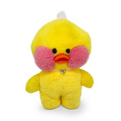 Мягкая утиная игрушка Mimis LALAFANFAN, 32 см, желтая