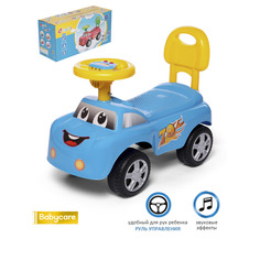 Каталка детская Babycare Dreamcar музыкальный руль, цвет голубой